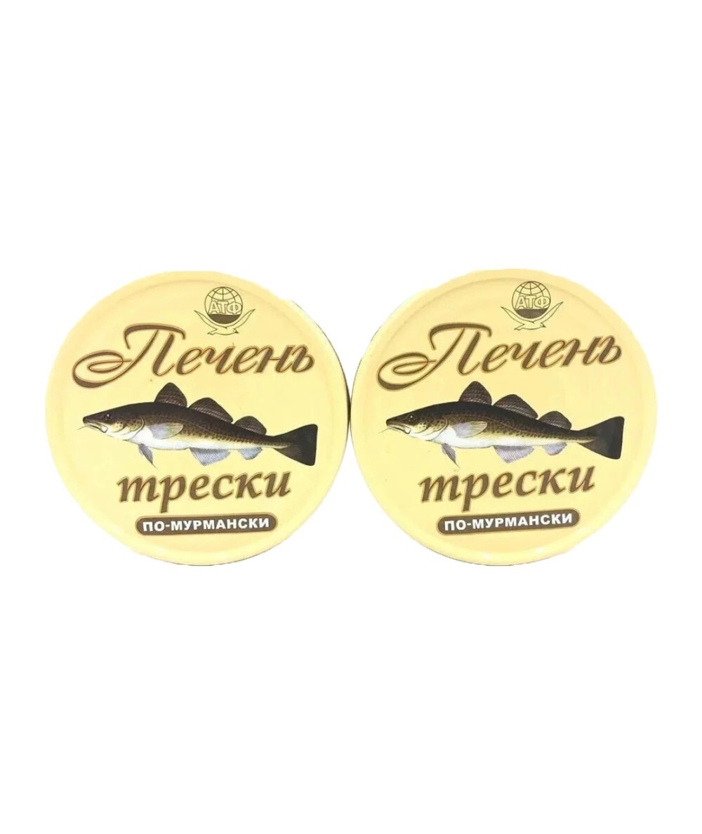 Печень трески "По-Мурмански" 230гр. ж/б., АО "Архангельский Траловый Флот"