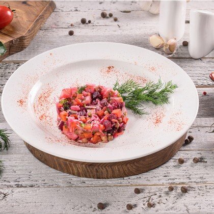 Салат «Винегрет» с груздями