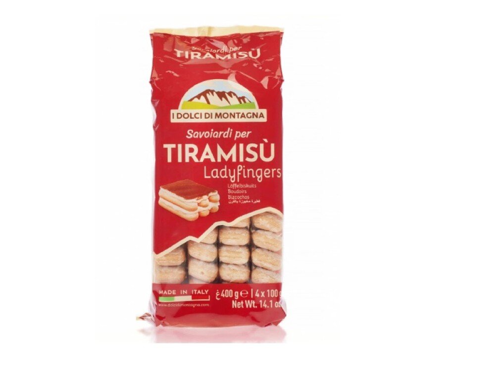 Печенье Савоярди Forno Bonomi для тирамису, Италия, 400 г