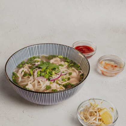 Суп-удон бо/га (говядина/курица)