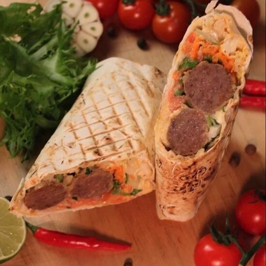 Шаурма с кониной