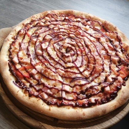 Пицца с беконом 50 см/1700 г