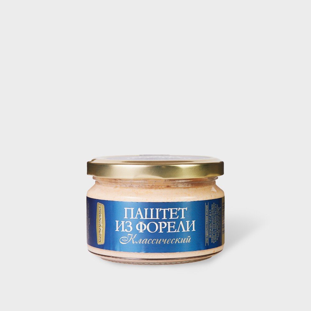 Паштет из форели классический