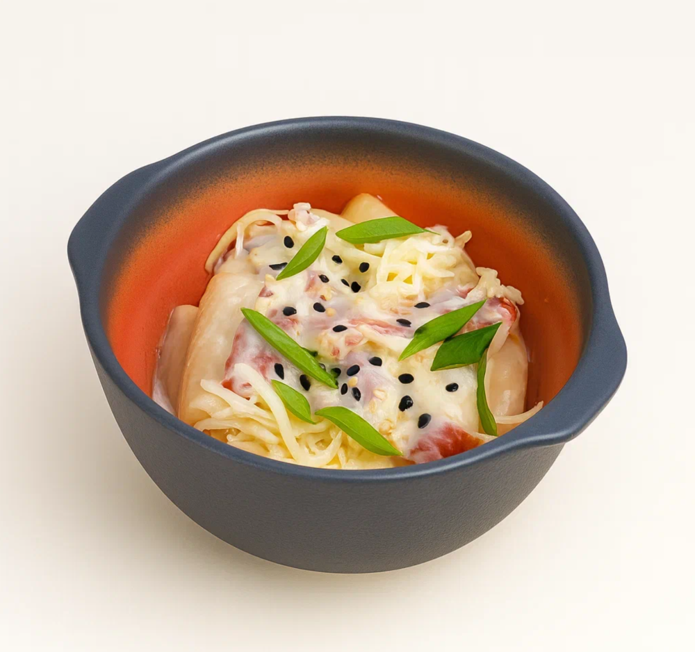 Токпокки сырные карбонара