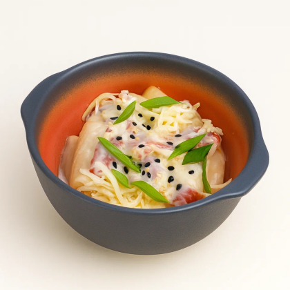 Токпокки сырные карбонара