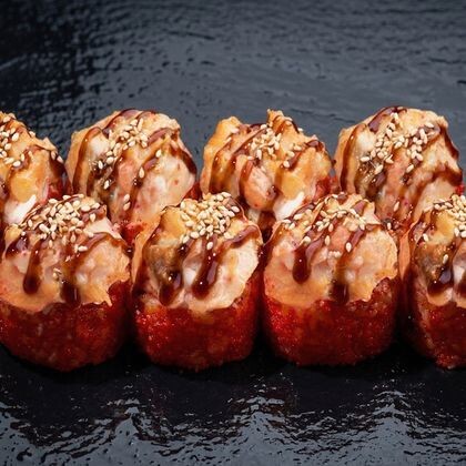 Запеченный  спайси ролл