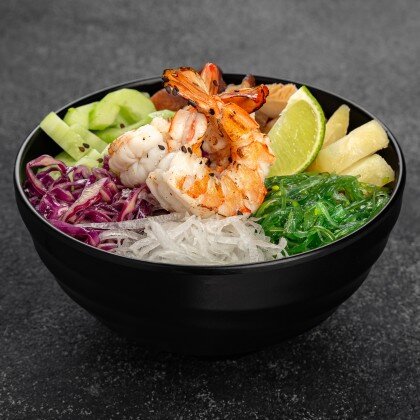 Поке с креветкой