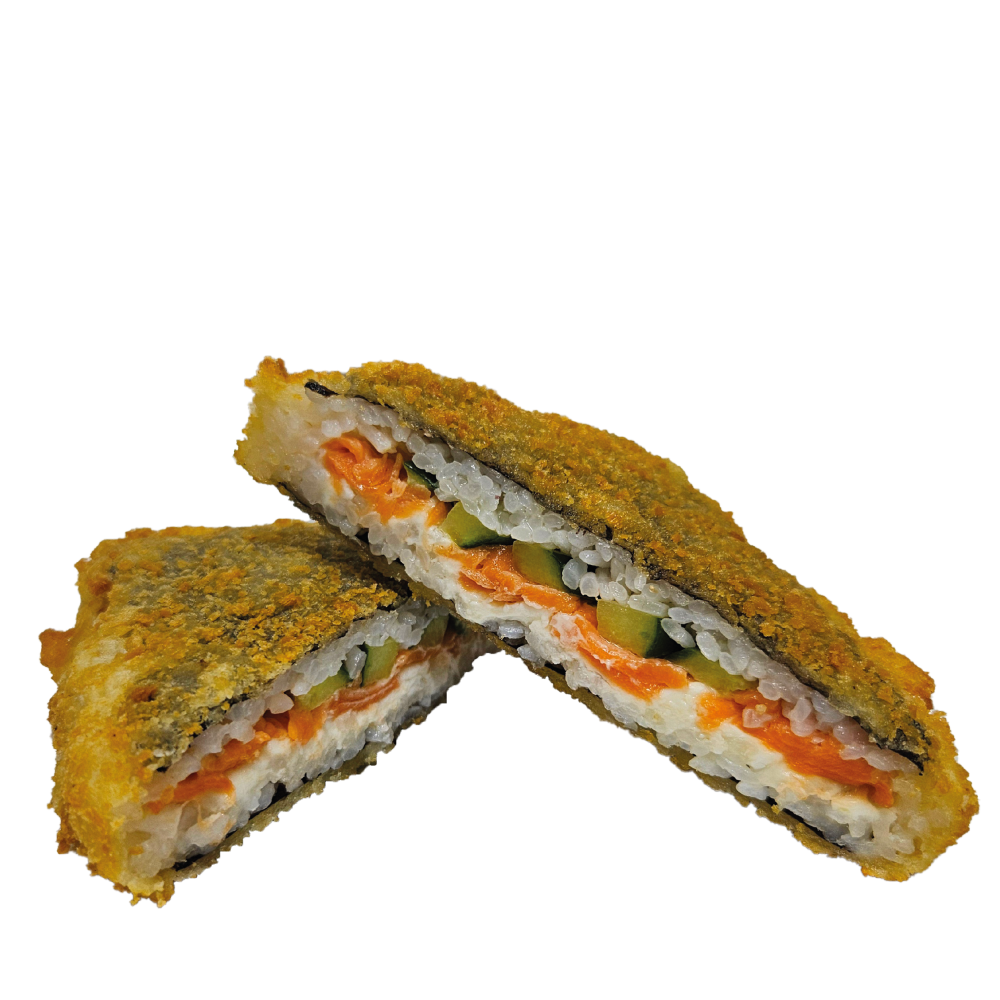 Суши-сэндвич с лососем