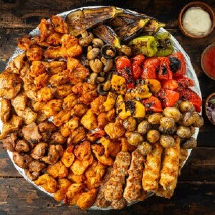 Сет «Где курица, там и индейка с овощами»