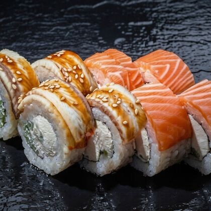 Ассорти из мини филадельфий