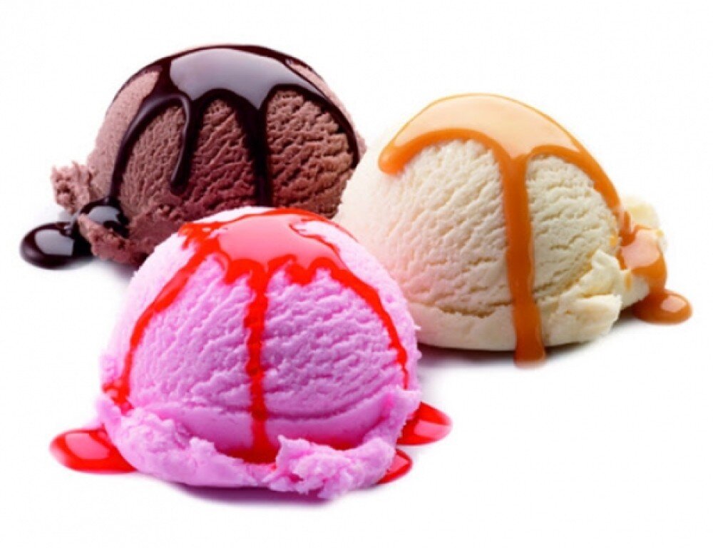 Мороженое ванильное