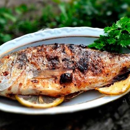 Дорадо на углях