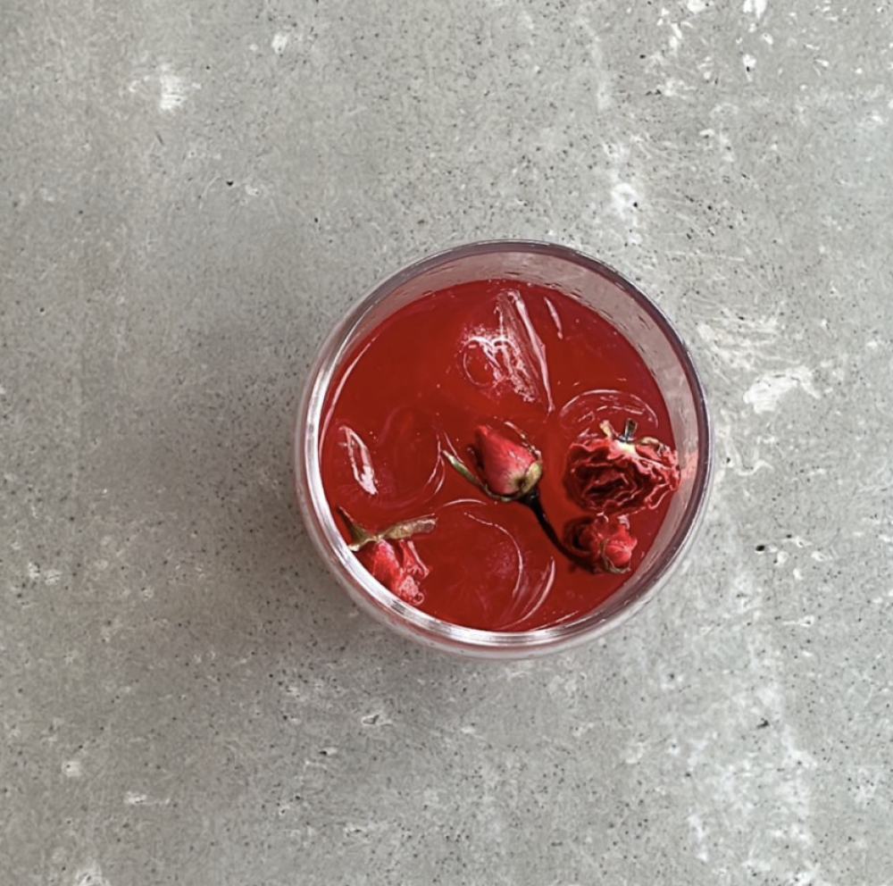 Чай роза-гранат