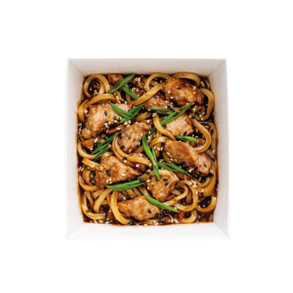 Удон со свининой