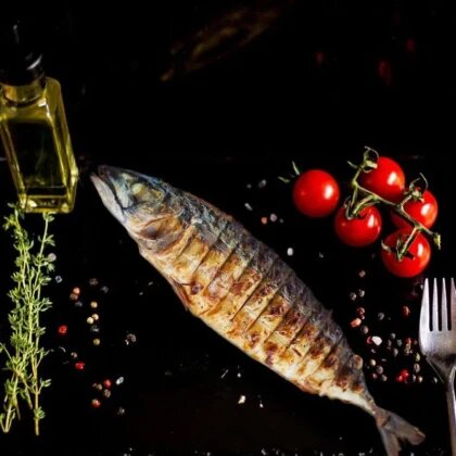 Шашлык из скумбрии