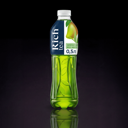 Чай Rich зеленый манго 0,5л пэт