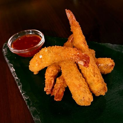 Креветки в кляре