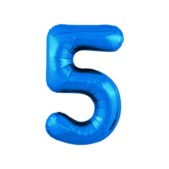 ≈ 100 см, Цифра 5, Синий