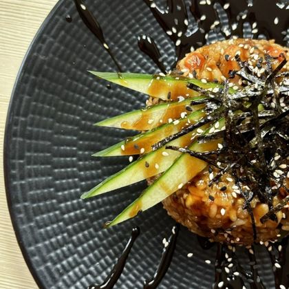 Тяхан с морепродуктами