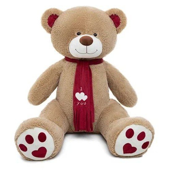 Медведь Кельвин кофейный 150 см