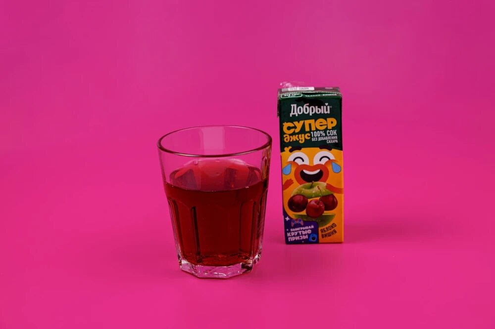 Добрый сок яблоко-вишня 0,2