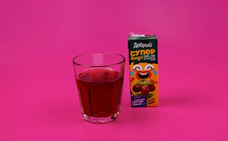 Добрый сок яблоко-вишня 0,2