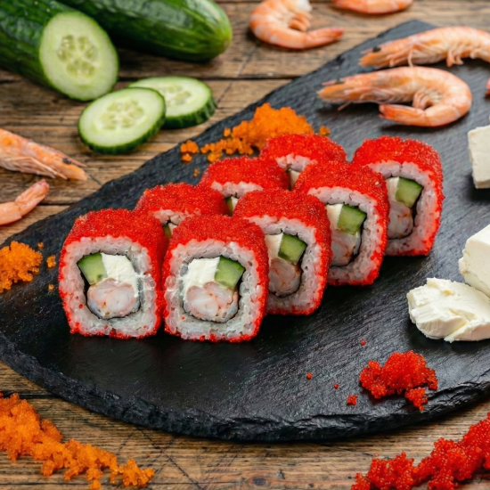 Калифорния с креветкой