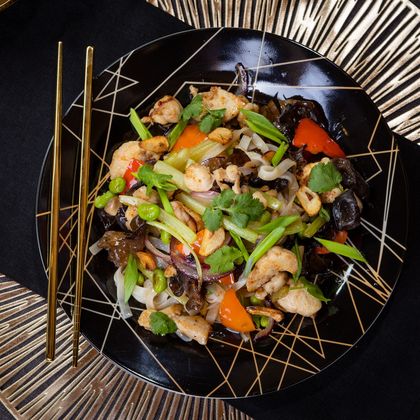 Кунг пао с курочкой