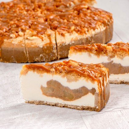 Чизкейк "Яблочно-карамельный"