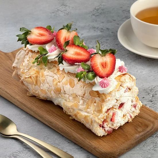 Меренговый рулет