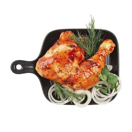 окорочок куриный с гарниром