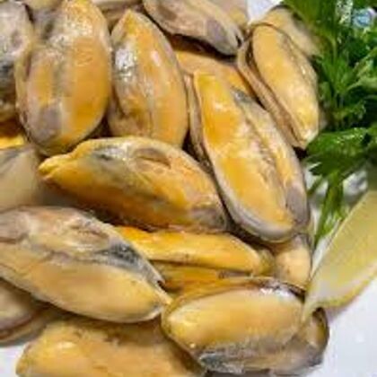 Мидии синие, мясо, IQF, 44/88. крупные