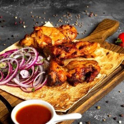 Шашлык из куриного бедра