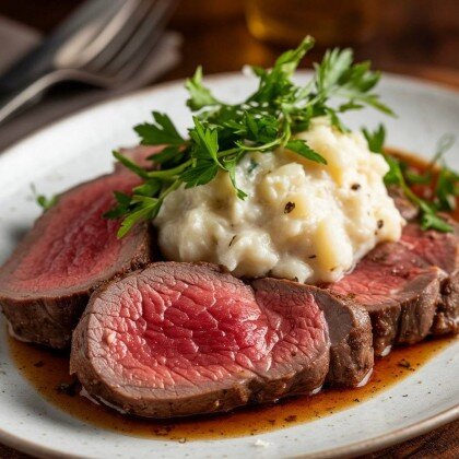 Говяжий язык с хреном