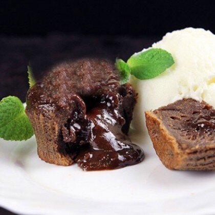 Шоколадный фондан