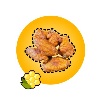 Крылья Медово-Горчичные