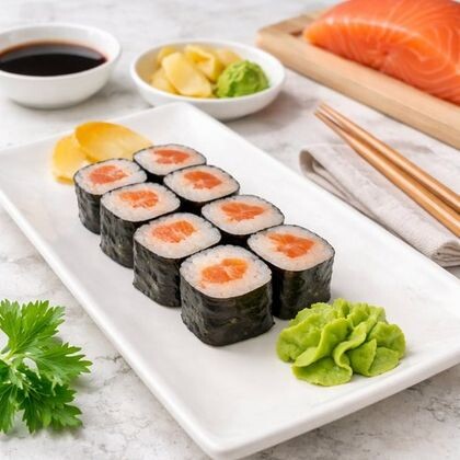 Миниролл с семгой