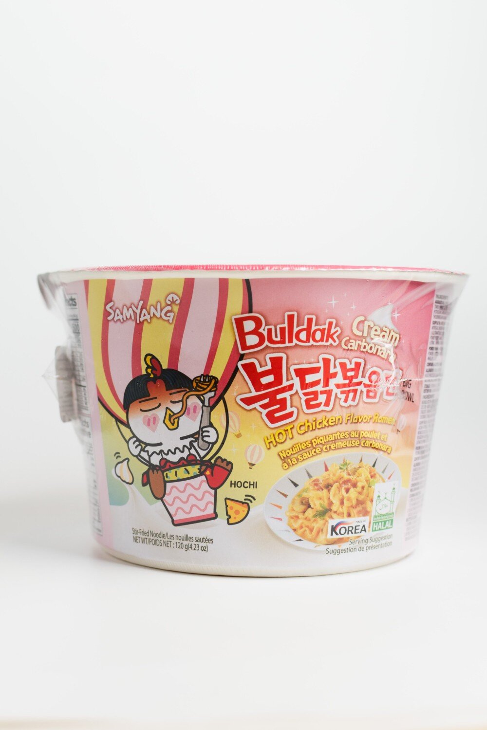 Лапша рамен со вкусом крем карбонара