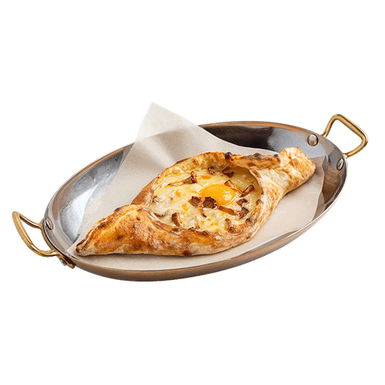 Хачапури с лисичками