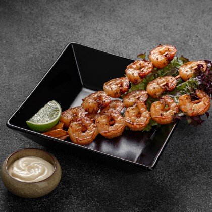 Креветки на шпажке