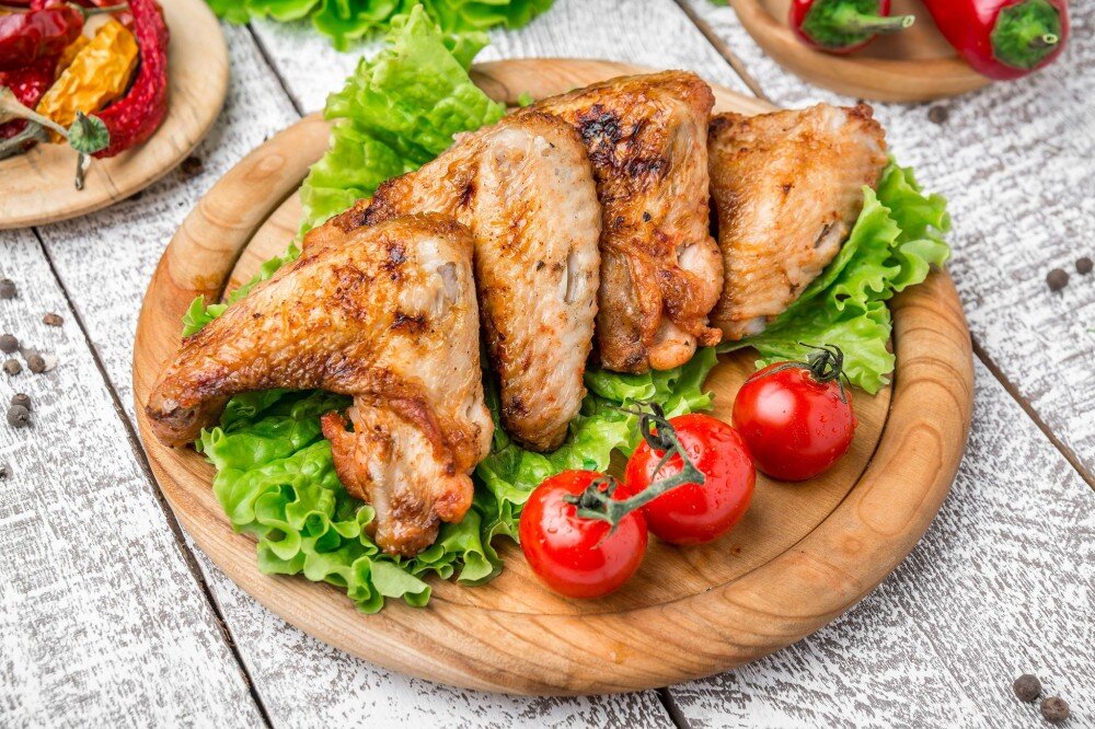 Шашлык из куриных крыльев