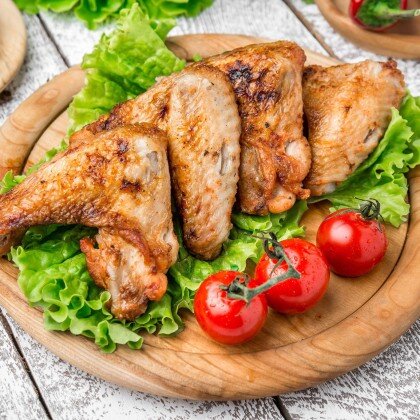 Шашлык из куриных крыльев