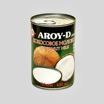 Молоко Кокосовое AROY-D 400мл, ж/б