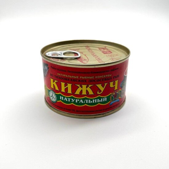 Кижуч натуральный 227г ж/б ООО "Устькамчатрыба"