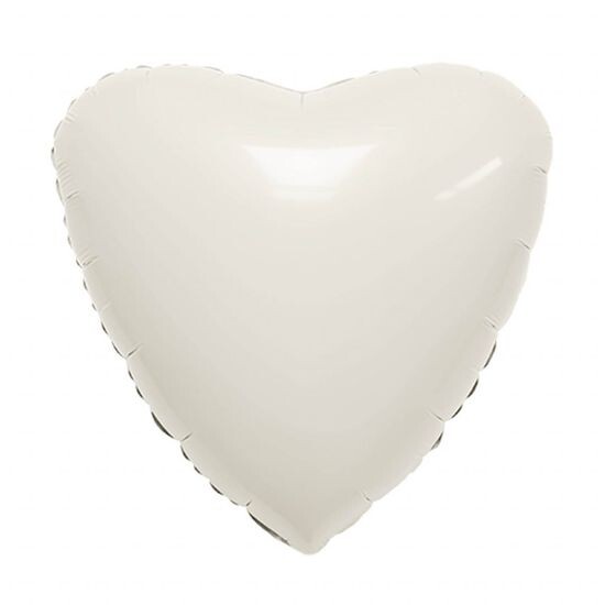 45 см, Сердце, Мистик, Пудра, Сатин