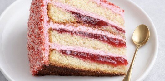 Торт «Малина-Сливки»