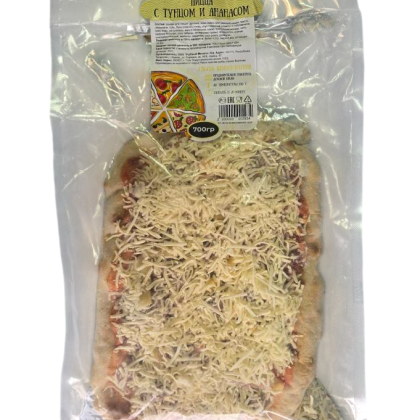 Пицца с тунцом и ананасом