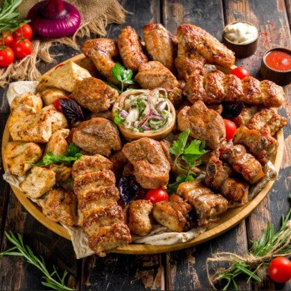 Ассорти шашлыков по-турецки (на 5 персон)
