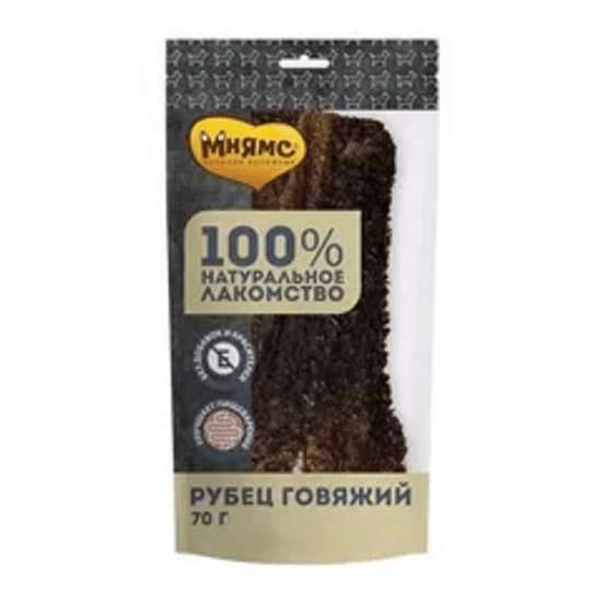 Мнямс На каждый день лакомство для собак, рубец говяжий, 70 г