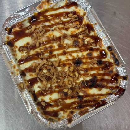 Лазанья с курицей и томатом